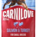 Carnilove Dog Adult Small Breed Salmon & Turkey Ξηρά Τροφή Χωρίς Σιτηρά για Ενήλικους Σκύλους Μικρόσωμων Φυλών με Σολομό και Γαλοπούλα 12 Kgr