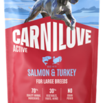 Carnilove Dog Adult Large Breed Salmon & Turkey Ξηρά Τροφή Χωρίς Σιτηρά για Ενήλικους Σκύλους Μεγαλόσωμων Φυλών με Σολομό και Γαλοπούλα 1,5 Kgr