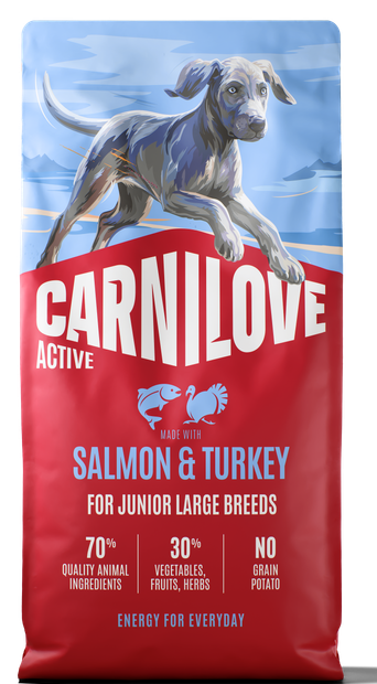 020-1272.png Carnilove Dog Junior Large Breed Salmon & Turkey Ξηρά Τροφή Χωρίς Σιτηρά για Κουτάβια Μεγαλόσωμων Φυλών με Σολομό και Γαλοπούλα 12 Kgr - Image 1