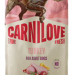 Carnilove True Fresh Dog Adult Turkey Ξηρά Τροφή Χωρίς Σιτηρά για Ενήλικους Σκύλους όλων των Φυλών με Φρέσκια Γαλοπούλα 12 Kgr