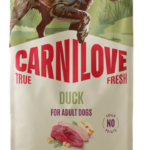 Carnilove True Fresh Dog Adult Duck Ξηρά Τροφή Χωρίς Σιτηρά για Ενήλικους Σκύλους όλων των Φυλών με Φρέσκια Πάπια 12 Kgr