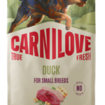 Carnilove True Fresh Dog Adult Small Breed Duck Ξηρά Τροφή Χωρίς Σιτηρά για Ενήλικους Σκύλους Μικρόσωμων Φυλών με Φρέσκια Πάπια 12 Kgr