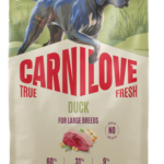 Carnilove True Fresh Dog Adult Large Breed Duck Ξηρά Τροφή Χωρίς Σιτηρά για Ενήλικους Σκύλους Μεγαλόσωμων Φυλών με Φρέσκια Πάπια 4 Kgr