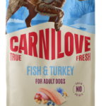 Carnilove True Fresh Dog Adult Fish & Turkey Ξηρά Τροφή Χωρίς Σιτηρά για Ενήλικους Σκύλους όλων των Φυλών με Φρέσκο Ψάρι και Γαλοπούλα 12 Kgr
