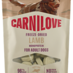 Carnilove Grain Free Dog Snack Freeze Dried Lamb Λιχουδιά Ψυχρής Ξήρανσης για Ενήλικους Σκύλους με Αρνί 60 gr