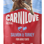 Carnilove Cat Adult Salmon & Turkey Ξηρά Τροφή Χωρίς Σιτηρά για Ενήλικες Γάτες όλων των Φυλών με Σολομό και Γαλοπούλα 6 Kgr
