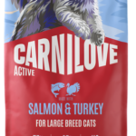 Carnilove Cat Adult Large Breed Salmon & Turkey Ξηρά Τροφή Χωρίς Σιτηρά για Ενήλικες Γάτες Μεγαλόσωμων Φυλών με Σολομό και Γαλοπούλα 6 Kgr