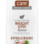 Brit Care Dog Hypoallergenic Weight Loss Ξηρά Τροφή για Ενήλικους Σκύλους Όλων των Φυλών με Προβλήματα Βάρους με Κουνέλι & Ρύζι 1 kg